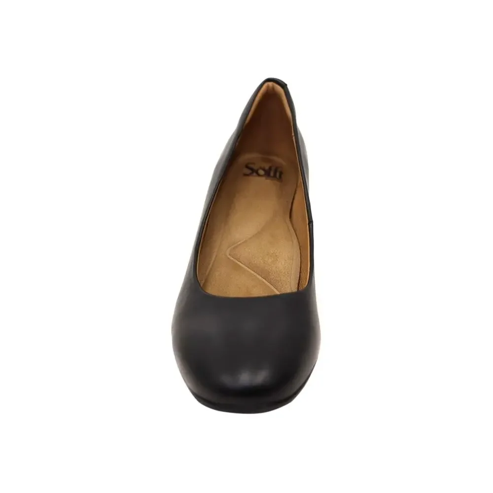 SOFFT LANA HEELED SANDALS FOR WOMEN – CLOSED TOE STYLE BLACK 10 M (B)